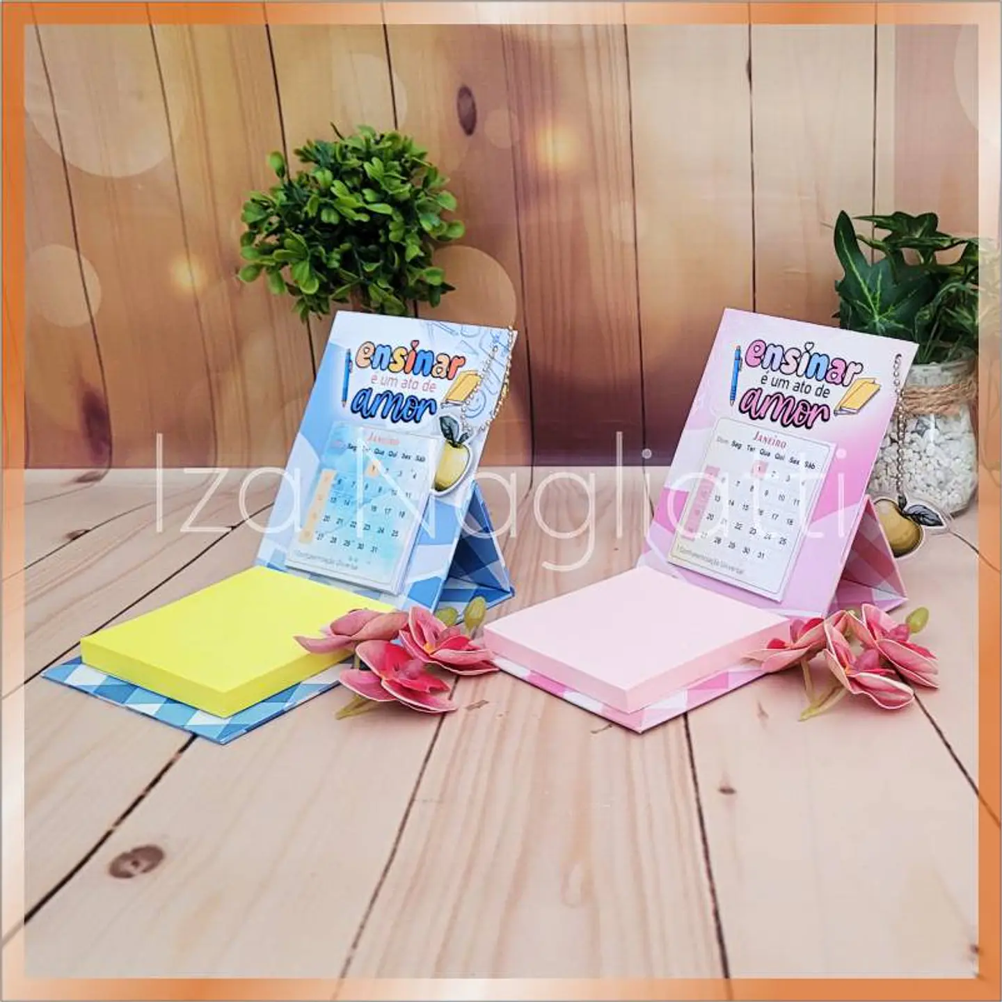 Arquivo Dia dos Professores Calendário 2025 cartonado com post it – Iza Nagliatti 2
