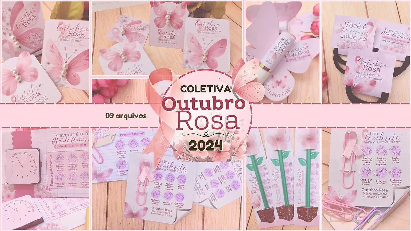 Arquivo Outubro Rosa Combo Completo - Loopinha 1