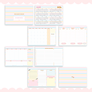 Arquivo Encadernação Coleção Listras Candy - ve bernardi