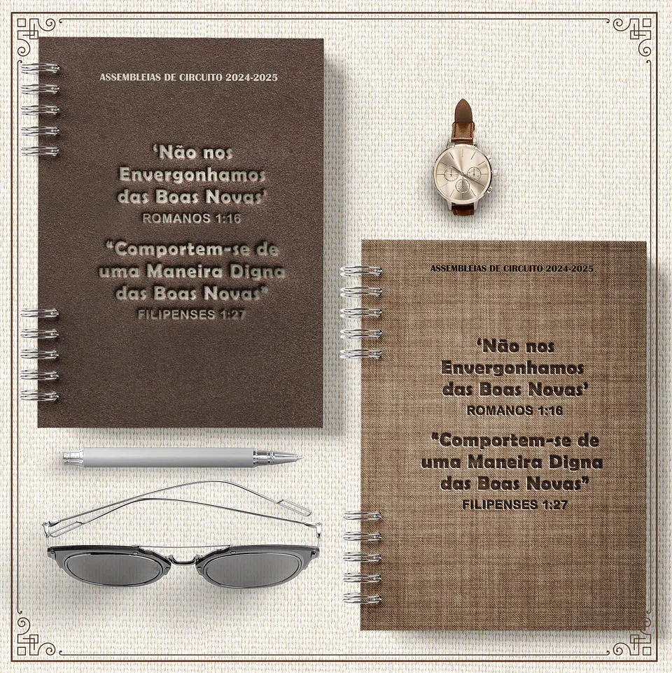 Arquivo Caderno Assembleias Circuito 2024 e 2025 COM OS TEMAS MASCULINO - Bicho Papel 1