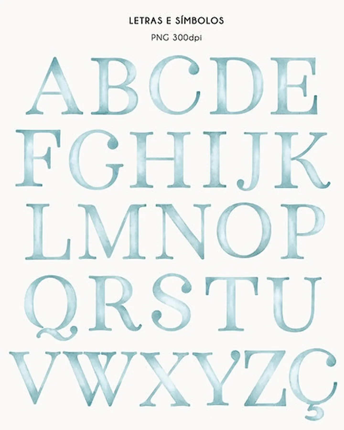 Kit Digital Letras e Números Alfabeto Candy Color -  Ni Estudio 2