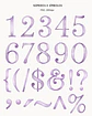 Kit Digital Letras e Números Alfabeto Candy Color -  Ni Estudio - Thumbnail 5
