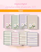 Arquivo Agenda Agendamentos Manicure e Nail Designer 2025 - Branco Papel - Thumbnail 1