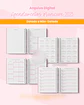 Arquivo Agenda Agendamentos Manicure e Nail Designer 2025 - Branco Papel - Thumbnail 2