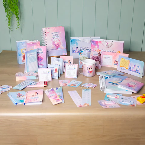 Arquivo Dia dos Professores Combo Completo - Imprimíveis, Kit Digital e Encadernação - AMARANTTO