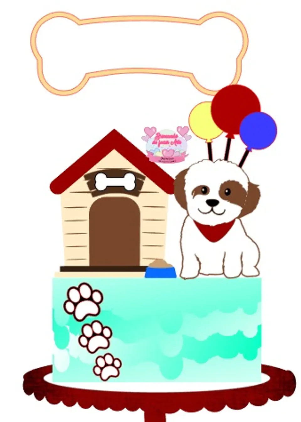 Arquivo de Corte Topo Pets 1