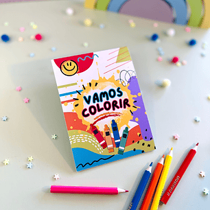 Arquivo Dia das Crianças Bloco de Colorir - Ana Flor