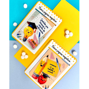 Arquivo Dia dos Professores Marca Páginas Magnético e Card - FLUIR