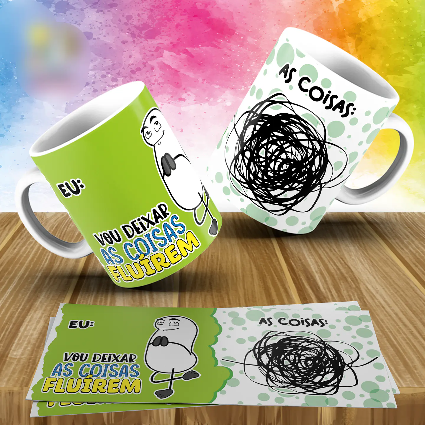 Arquivo Caneca Flork Gino Coisas Fluírem - Originale 3
