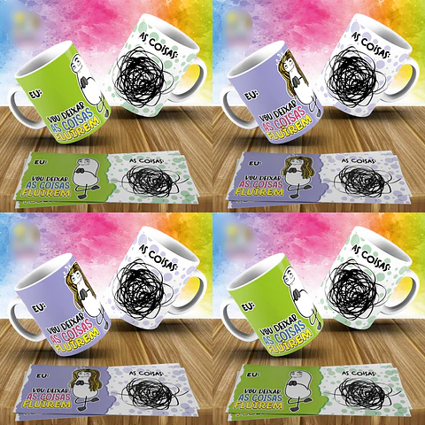 Arquivo Caneca Flork Gino Coisas Fluírem - Originale