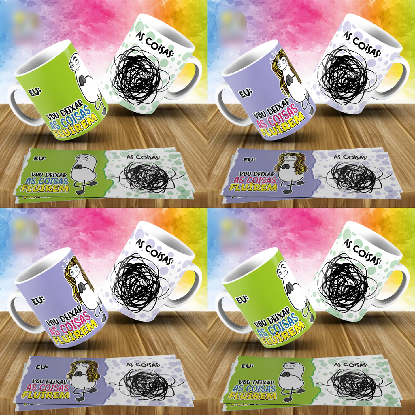 Arquivo Caneca Flork Gino Coisas Fluírem - Originale 1