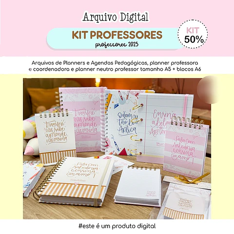 Arquivo Dia dos Professores Combo Encadernação - ESTUDIO G19