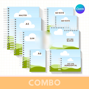 Arquivo Combo de Mockups no Canva - SARA STUDIO
