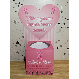 Arquivo de Corte Caixa Dose de Amor Outubro Rosa