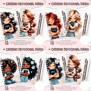 Arquivo Encadernação Super Pack Meninas Cristãs - ENCADERNA LOVERS