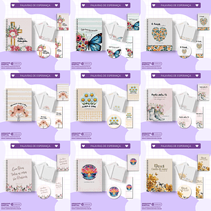 Arquivo Cadernos Coleção Palavras de Esperança - Luminous