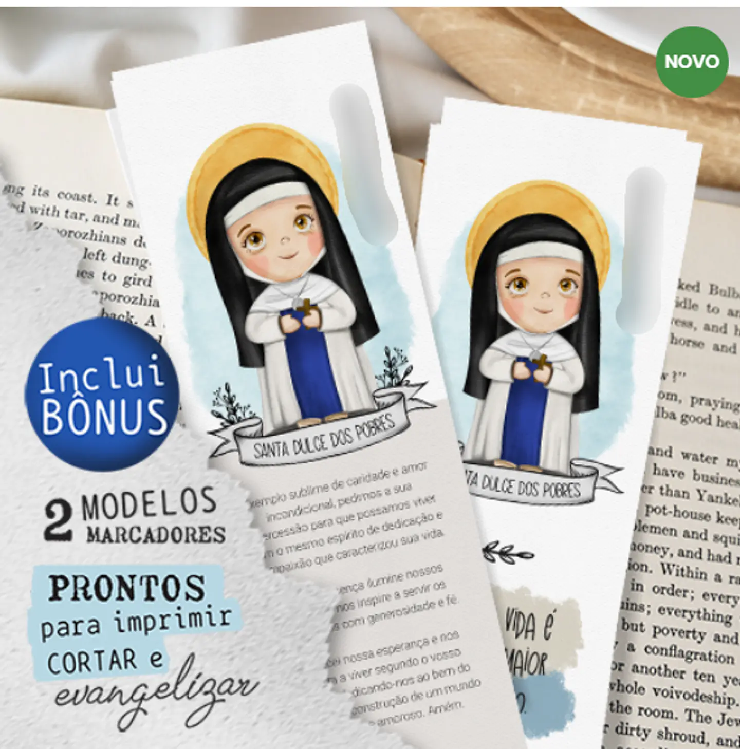 Arquivo Ilustração Santa Dulce dos Pobres - Santa Ideia 2