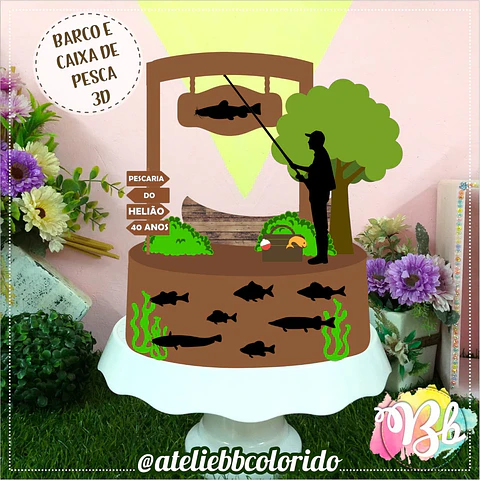 Arquivo de Corte Topo Pescaria