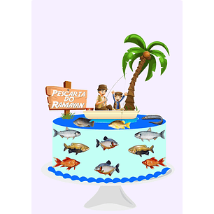 Arquivo de Corte Topo Pescaria