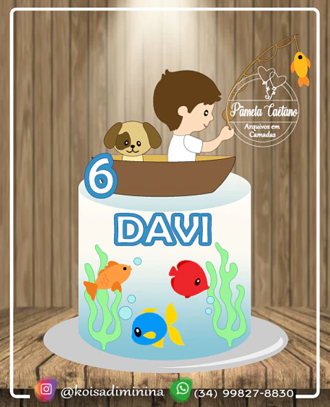 Arquivo de Corte Topo Pescaria