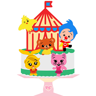 Arquivo de Corte Topo Palhaço Plim plim