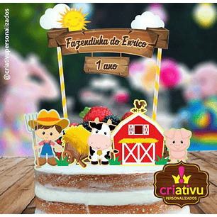 Arquivo de Corte Topo Fazendinha