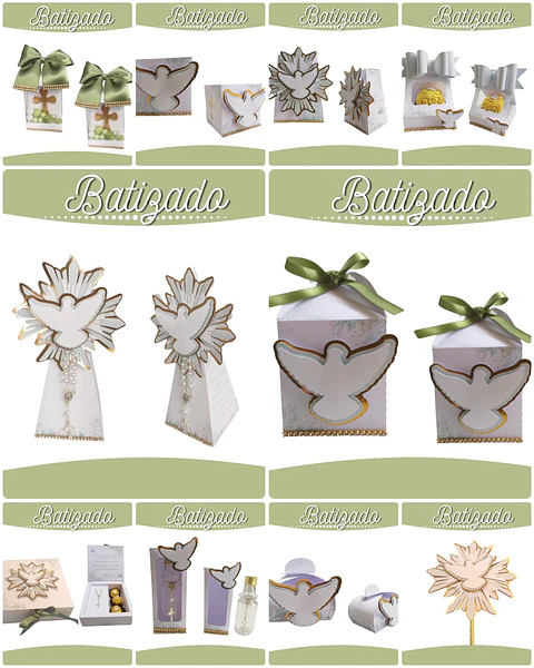 Arquivo de Corte Batizado Menino