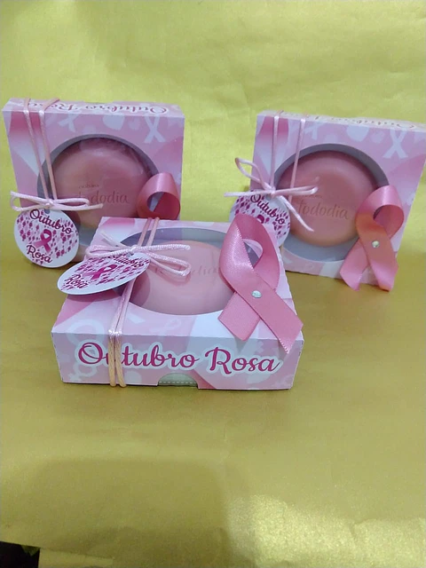 Arquivo de Corte Caixa Sabonete Outubro Rosa