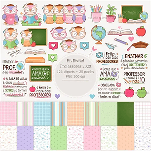 Kit Digital Dia dos Professores - telma