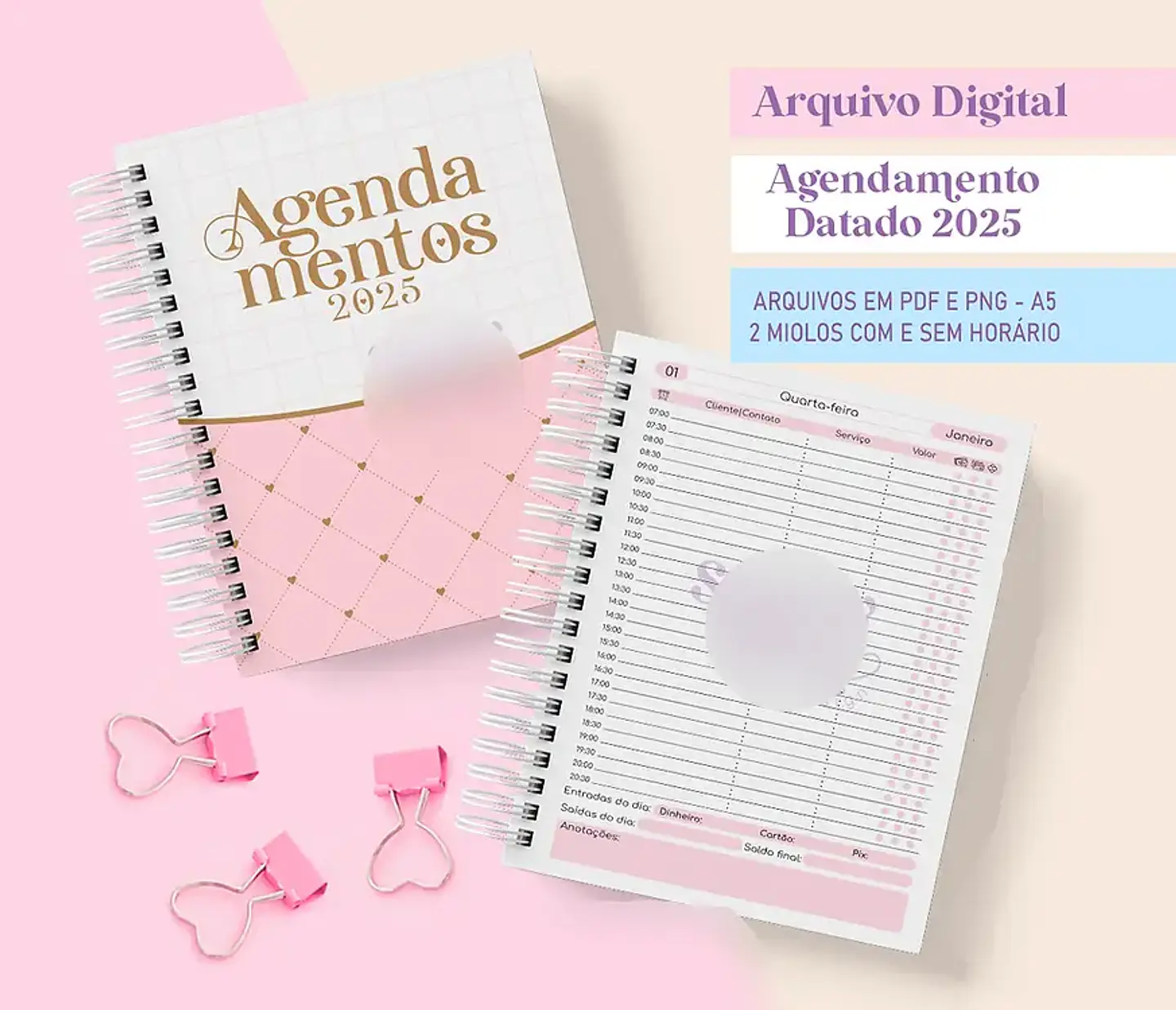 Arquivo Agendamento Datado 2025 Rosa - Sara Estudio 1