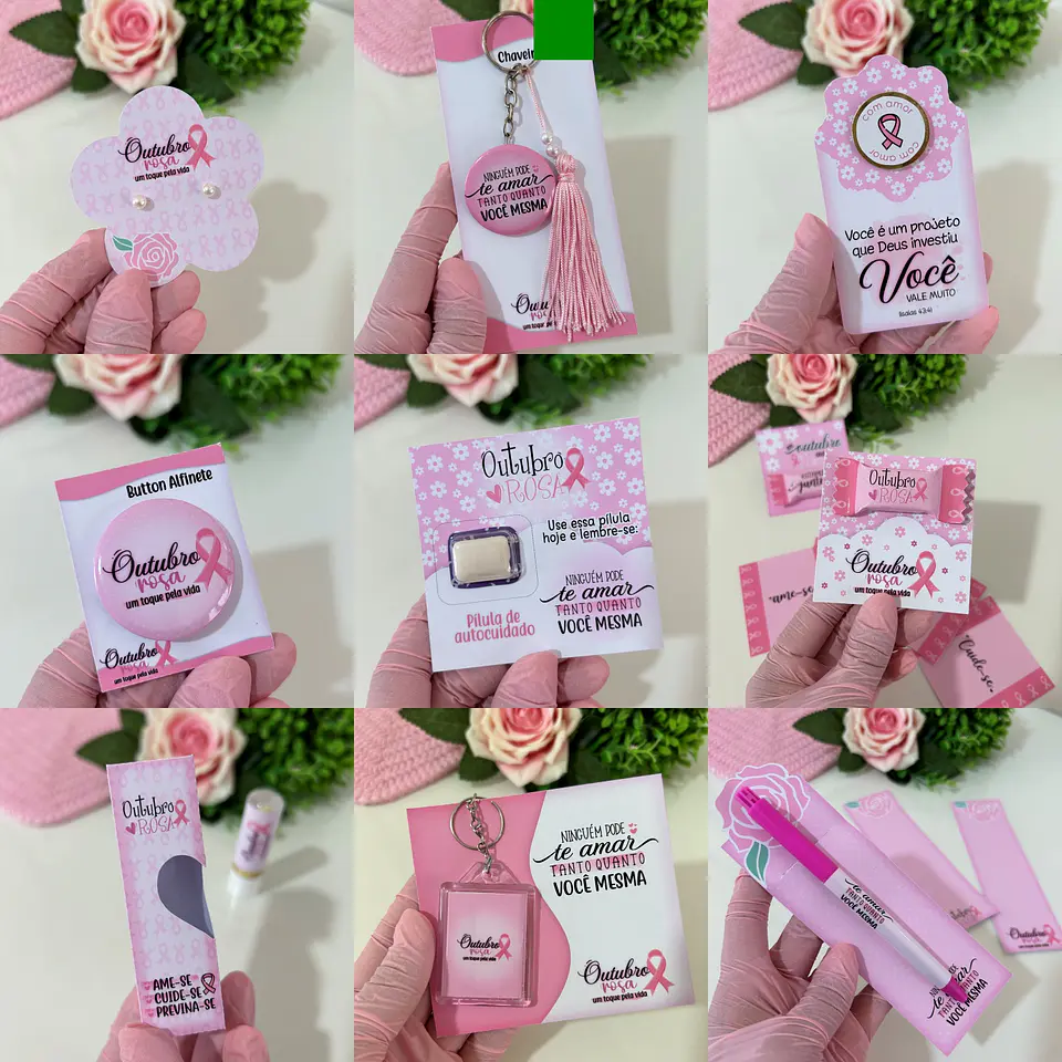 Arquivo Outubro Rosa Combo - Arte em Papel 1