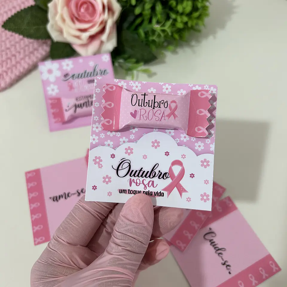 Arquivo Outubro Rosa Combo - Arte em Papel 3
