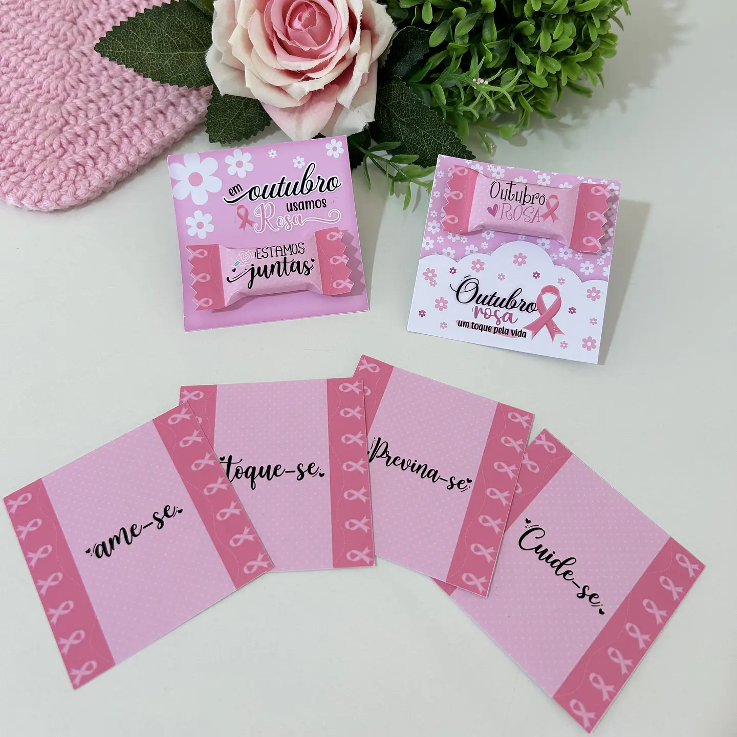 Arquivo Outubro Rosa Combo - Arte em Papel 21