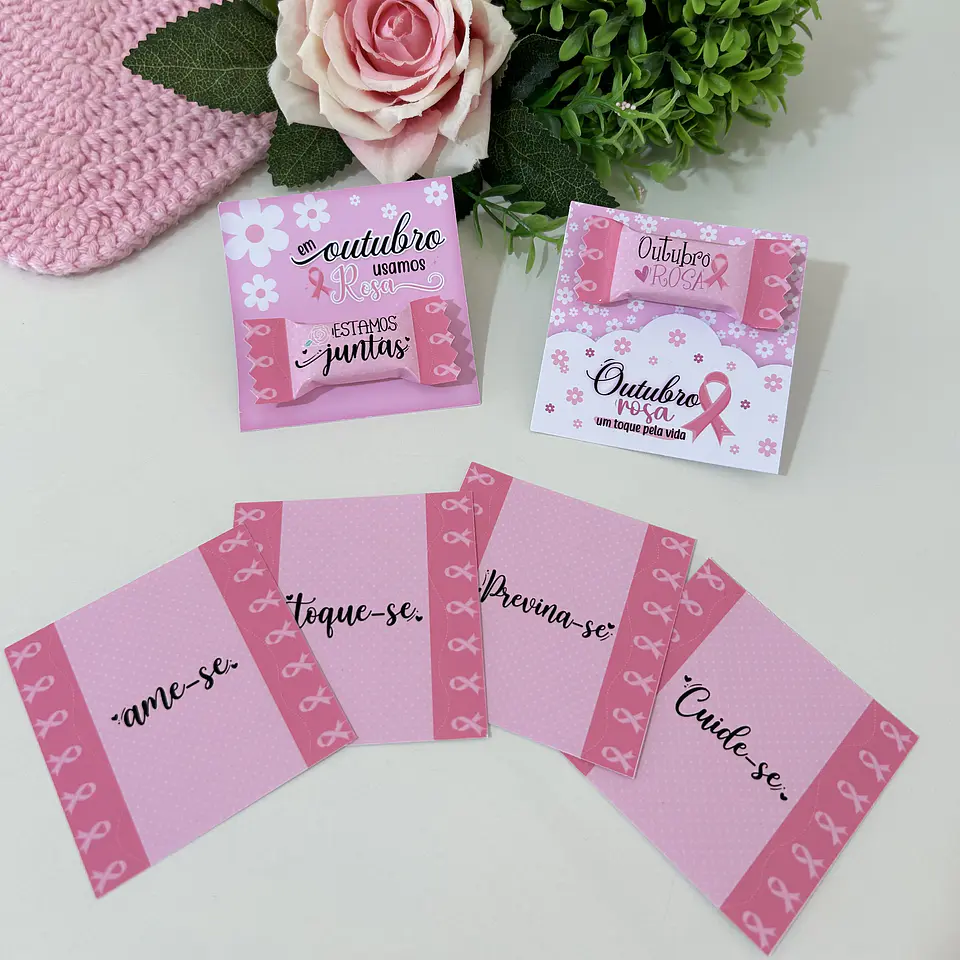 Arquivo Outubro Rosa Combo - Arte em Papel 21