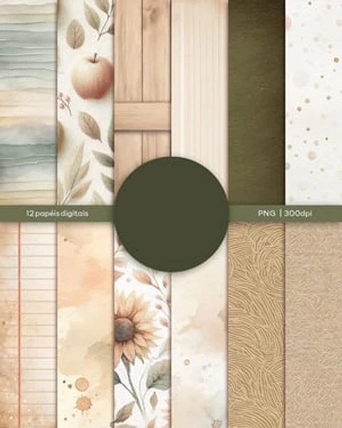 Kit Digital Floral Coleção Professores - GABS