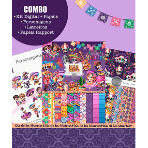Kit Digital Dia de Los Muertos - TITA