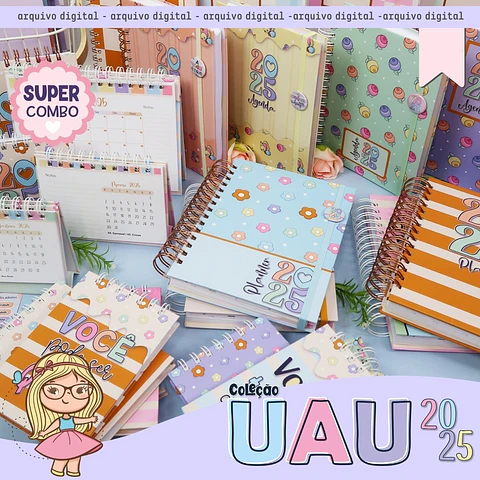 Arquivo Coleção UAU 2025 – SUPER COMBO - Mimos Personalizados