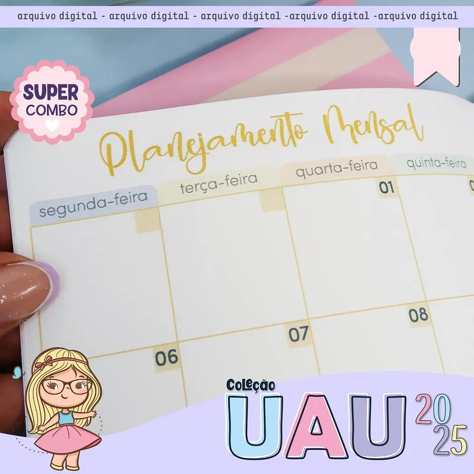 Arquivo Coleção UAU 2025 – SUPER COMBO - Mimos Personalizados 10