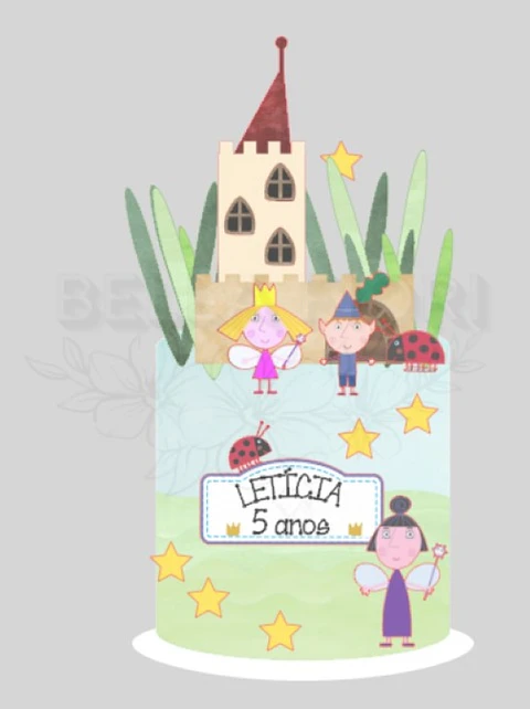 Arquivo de Corte Topo Ben e Holly