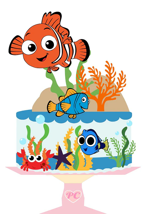 Arquivo de Corte Topo Procurando Nemo