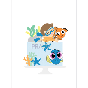 Arquivo de Corte Topo Procurando Nemo