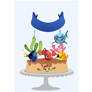 Arquivo de Corte Topo Procurando Nemo