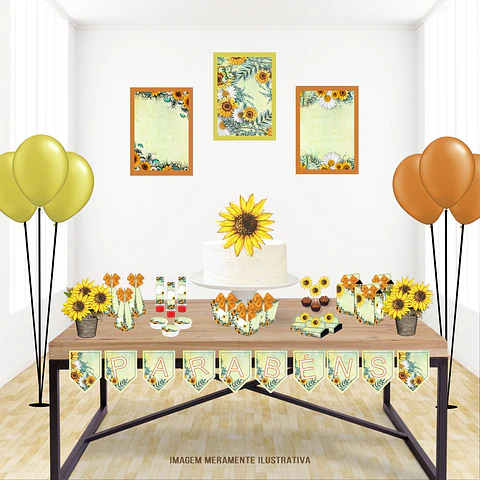 Arquivo de Corte Girassol