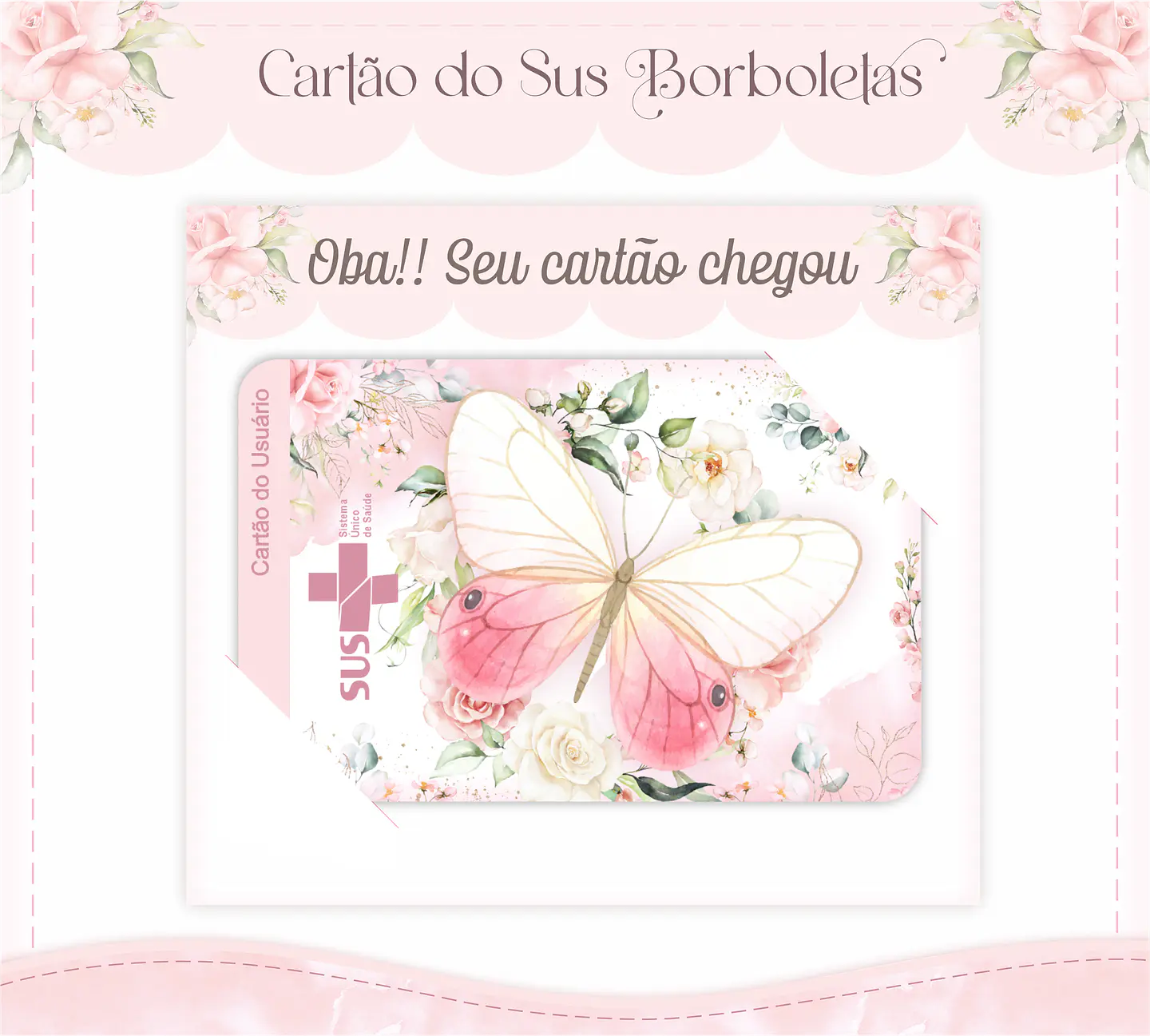Arquivo Encadernação Baby Borboletas Aquarela - lina 6