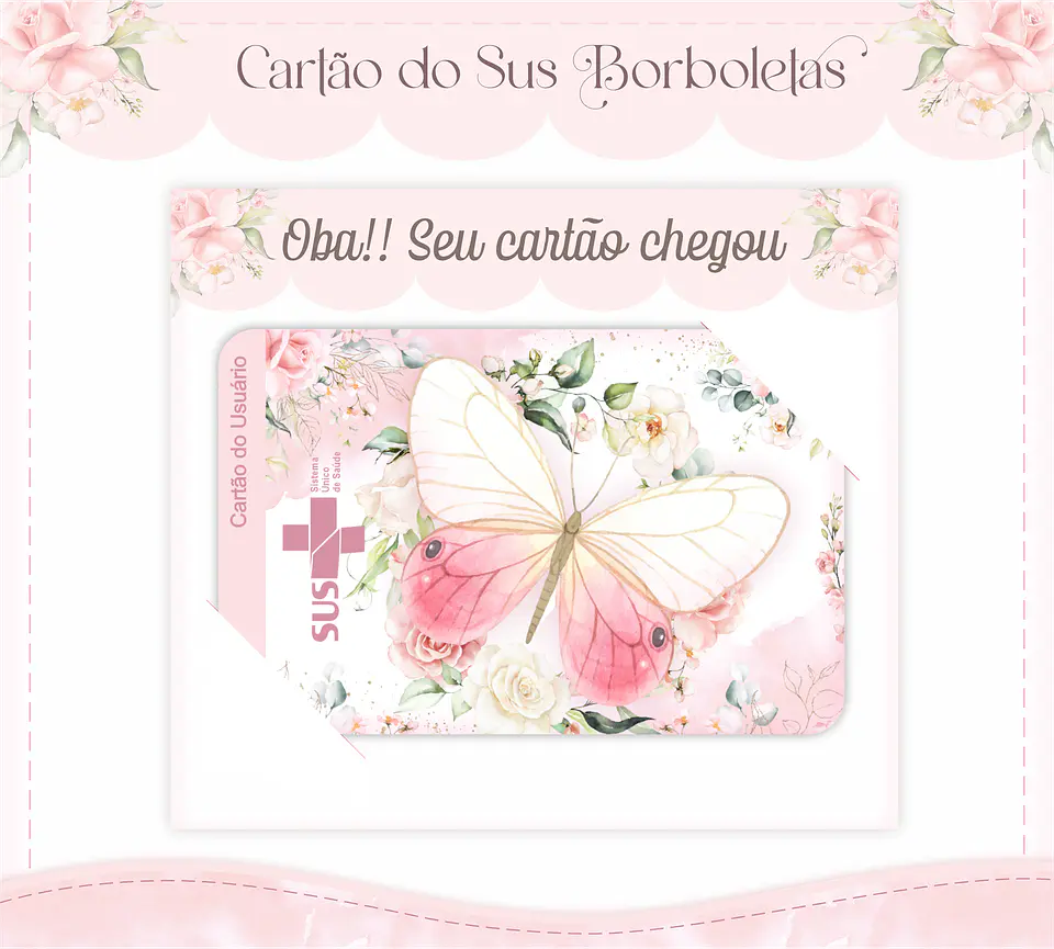 Arquivo Encadernação Baby Borboletas Aquarela - lina 6