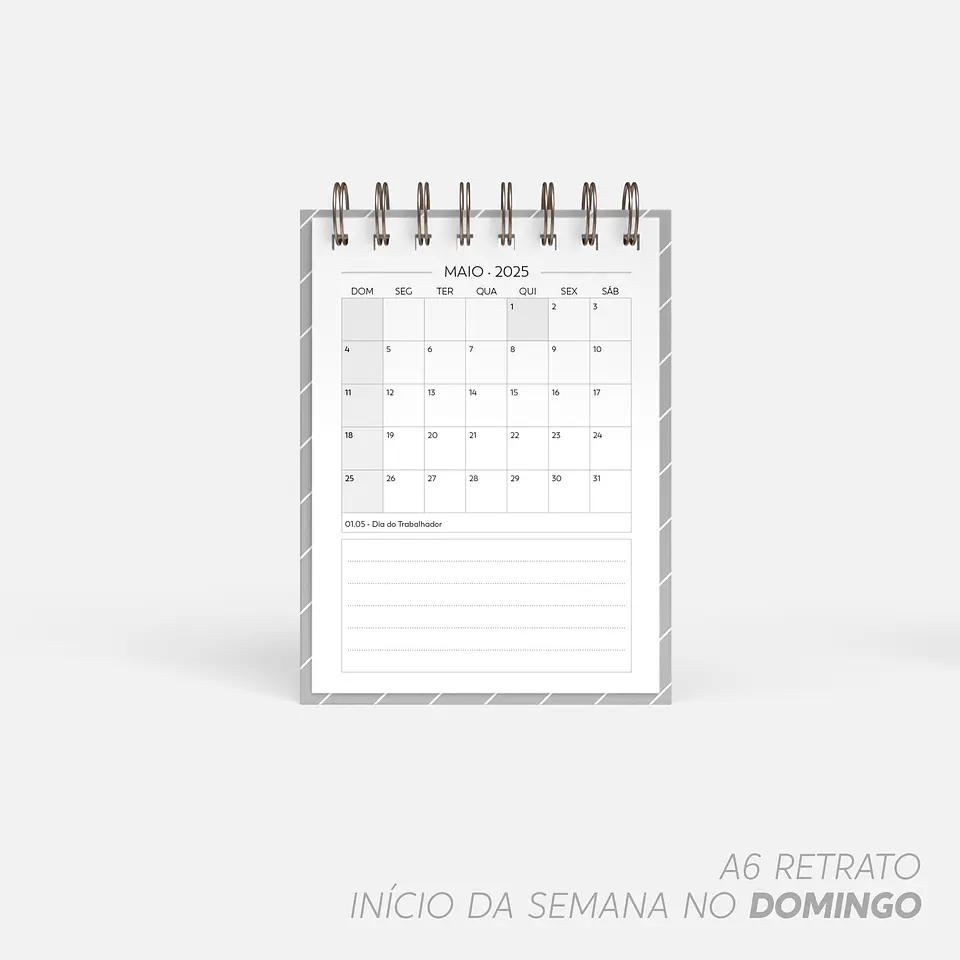  Arquivo Super Combo de Calendários de mesa 2025 - Nilmara 8