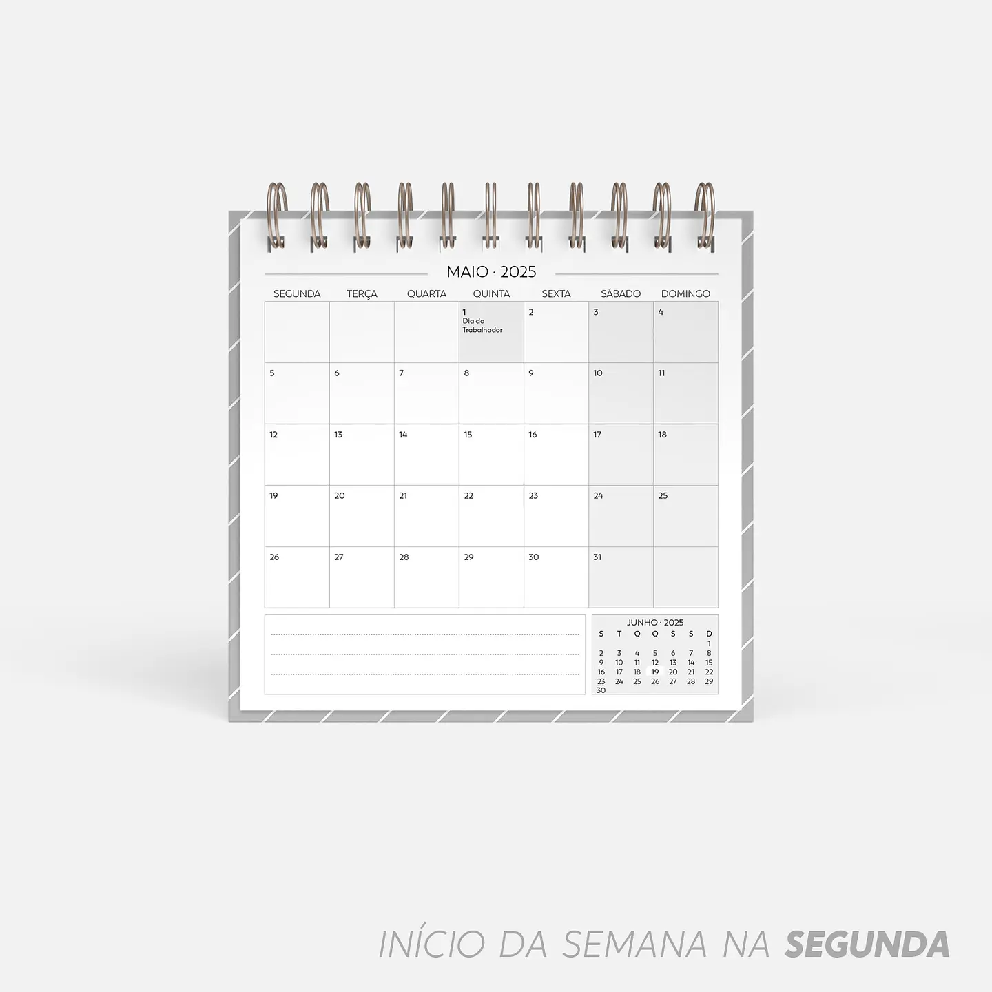  Arquivo Super Combo de Calendários de mesa 2025 - Nilmara 17