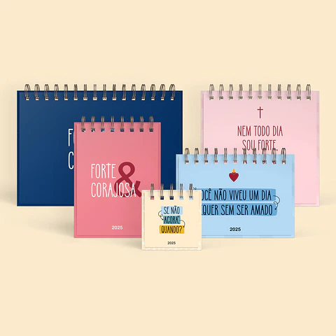 Arquivo Capas Calendarios Coleção Flary Acreditar - NILMARA