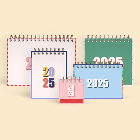 Arquivo Capas Calendarios Coleção Flary Color Block - NILMARA