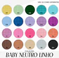 Arquivo Combo Encadernação Baby Linho Neutro - 20 cores - Thumbnail 2